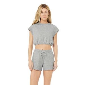 Alo Yoga Dreamy Crop Short Sleeve
